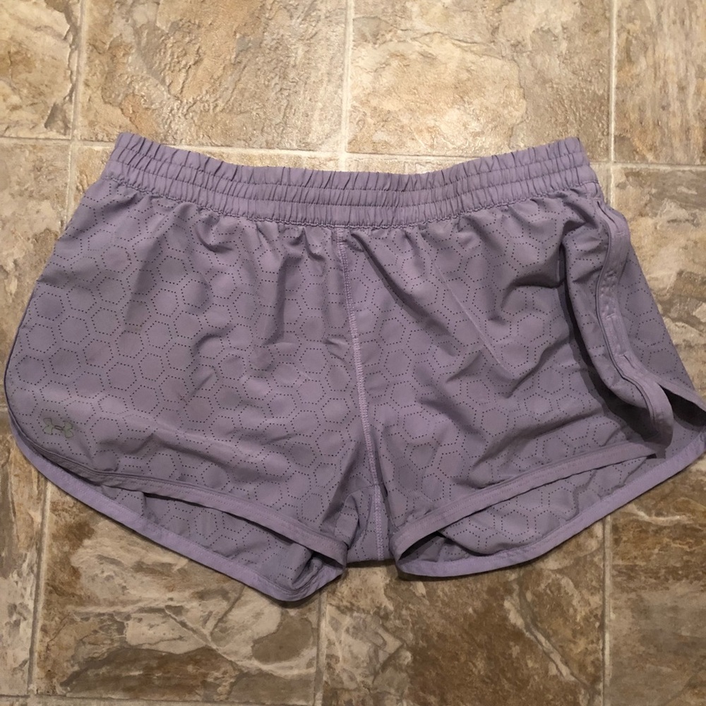 Lavender Under Armour shorts